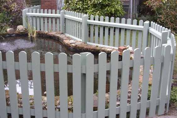 Fenced Fish Pond