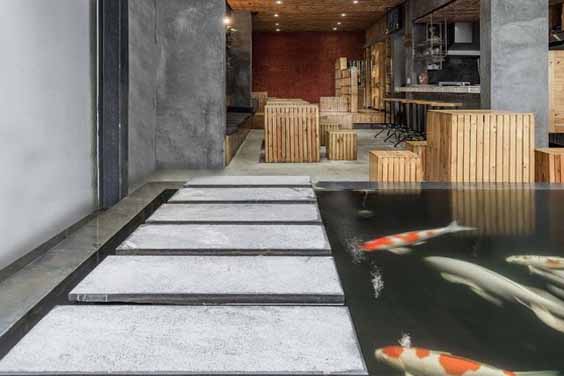 Indoor Koi Pond